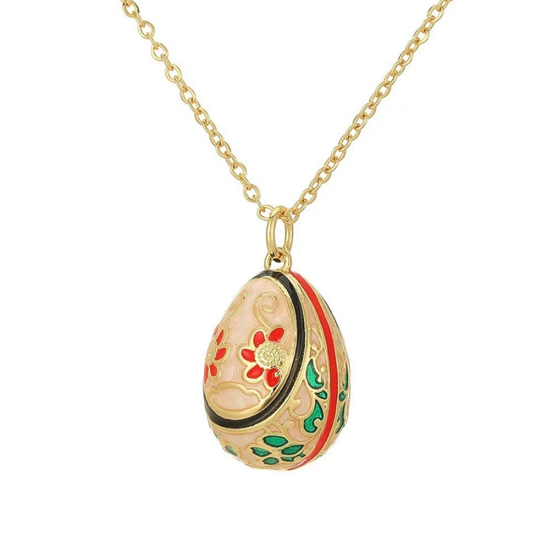 Cute &amp; Chic Multicolor Enamel Necklace