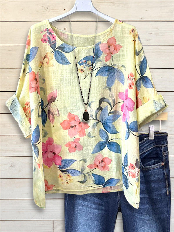 Meadow Breeze Floral Top