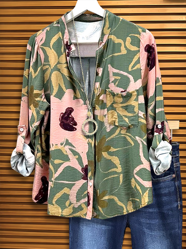 Botanical Muse Button Shirt