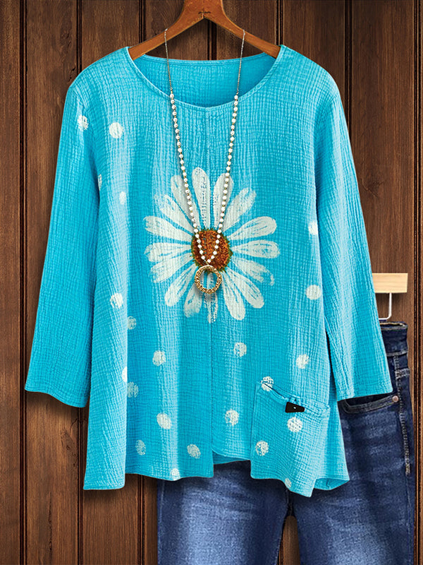 Daisy Days Cotton Top