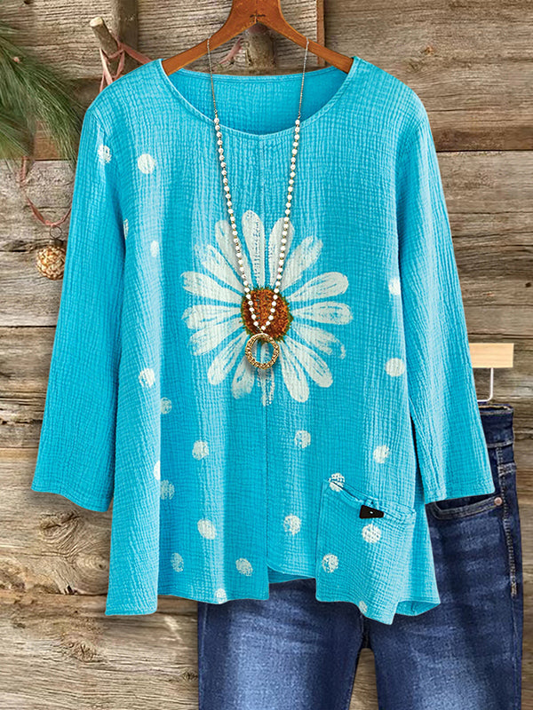 Daisy Days Cotton Top