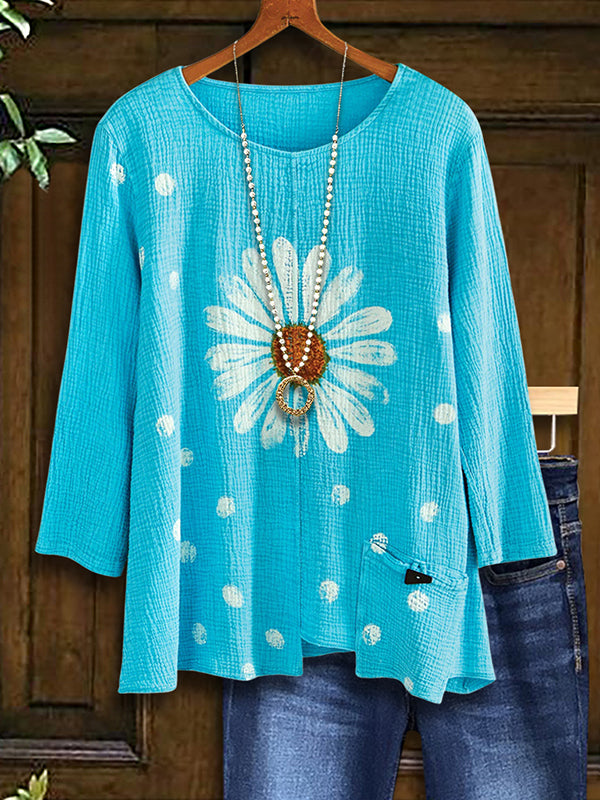 Daisy Days Cotton Top