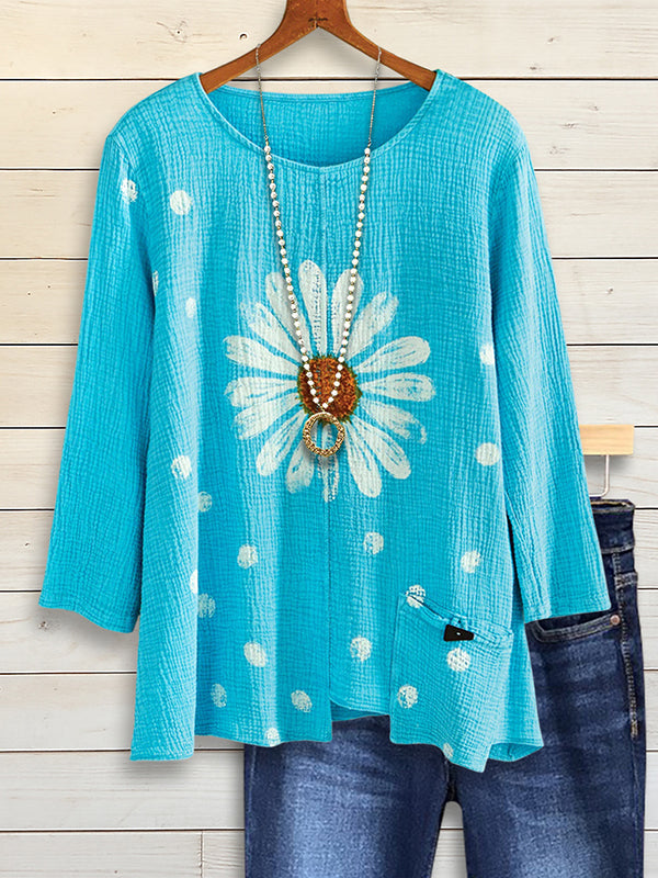 Daisy Days Cotton Top