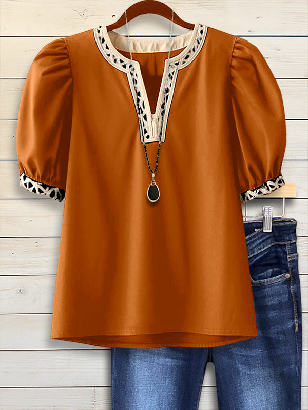 Amber Puff Sleeve Tunic