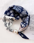 Ethnic Magnetic Clasp Scarf Necklace