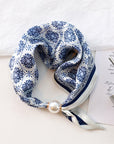 Ethnic Magnetic Clasp Scarf Necklace