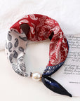Ethnic Magnetic Clasp Scarf Necklace