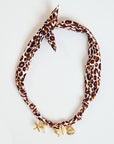 Ocean Multi-Decor Ribbon Necklace
