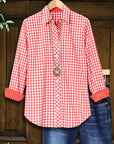 Classic Gingham Button-Down Shirt
