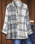 Classic Plaid Collared Shirt