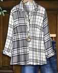 Classic Plaid Collared Shirt