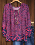 Wild Heart Leopard Blouse