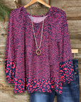 Wild Heart Leopard Blouse