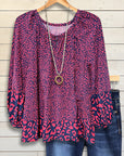 Wild Heart Leopard Blouse
