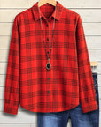 Rustic Charm Plaid Shirt
