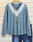 Lace Charm V-Neck Top