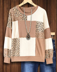 Wild Essence Patch Knit Sweatshirt