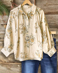 Golden Meadow Linen Shirt