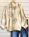 Golden Meadow Linen Shirt