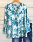 Ocean Breeze Henley Top