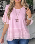 Sweet Ruffle Lounge Tee