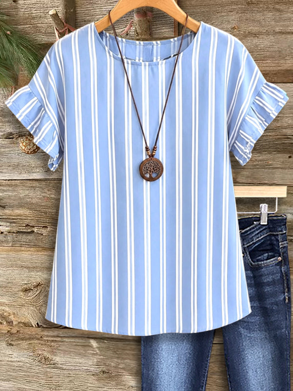 Coastal Stripe Easy Fit Tee