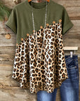 Wild Trail Leopard Patch Tee