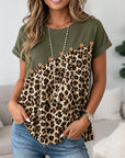Wild Trail Leopard Patch Tee