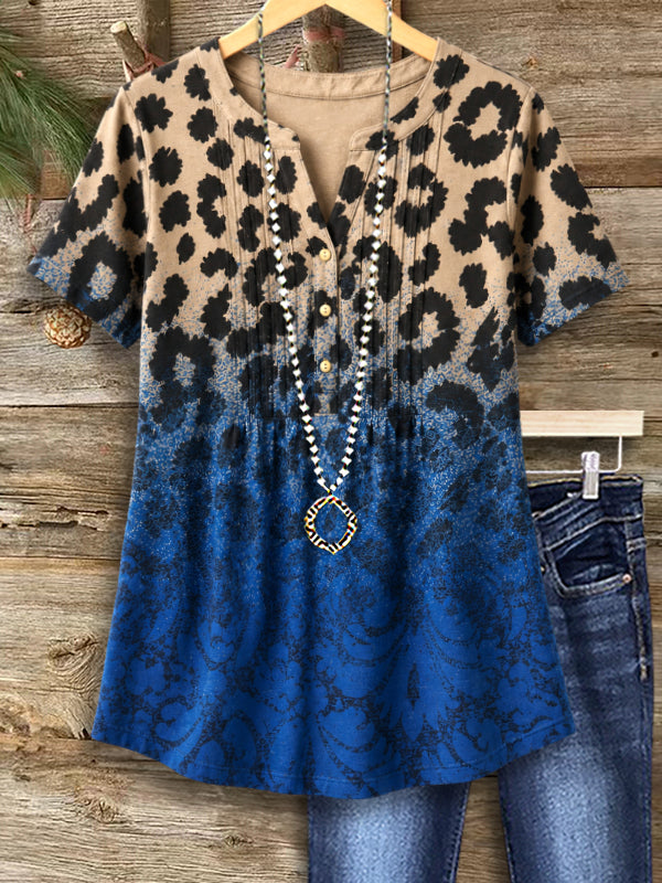 Wild Indigo Boho Tunic