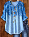Coastal Glow Button Tunic