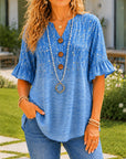 Coastal Glow Button Tunic