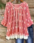 Rose Cottage Peasant Top
