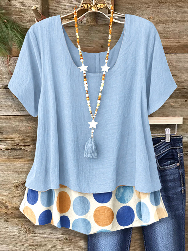 Coastal Charm Layered Tunic