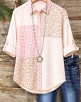 Patchwork Garden Button-Up Shirt