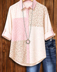 Patchwork Garden Button-Up Shirt