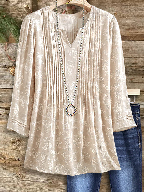 Meadow Grace Pintuck Tunic