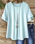 Sky Whisper Flutter Top