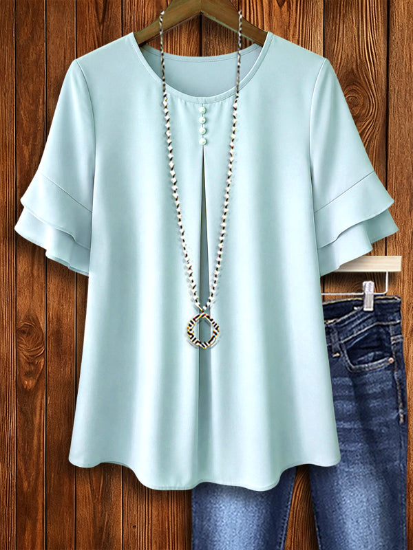 Sky Whisper Flutter Top