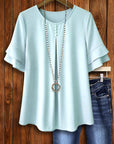 Sky Whisper Flutter Top