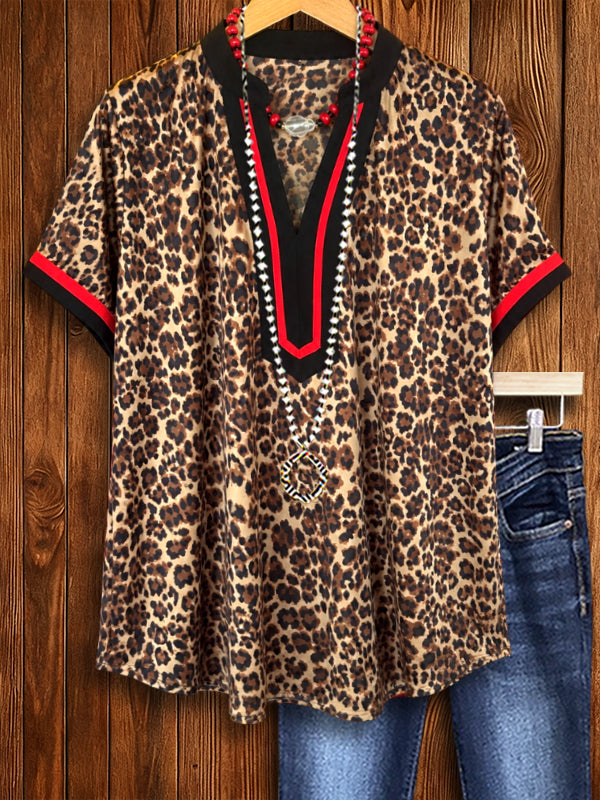Wild Elegance Leopard Tunic