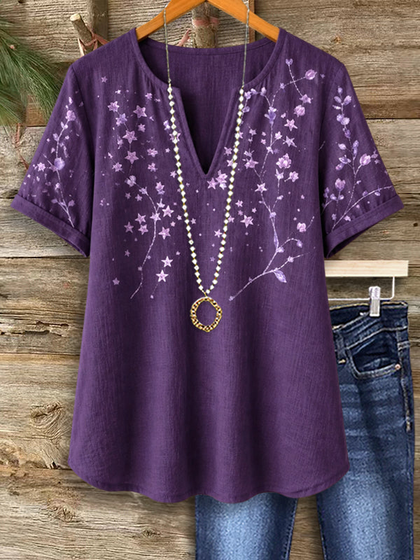 Starlit Vine Relaxed Tunic