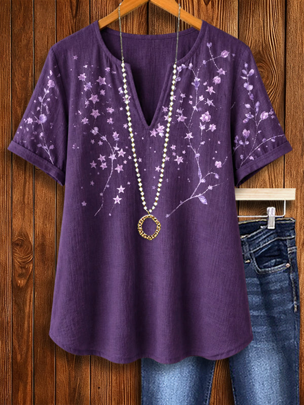 Starlit Vine Relaxed Tunic