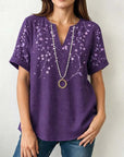 Starlit Vine Relaxed Tunic