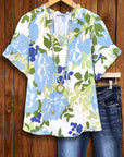 Bluebell Breeze Floral Top