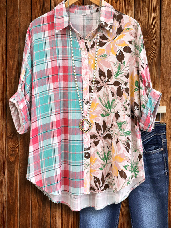 Wildflower Patchwork Shirt