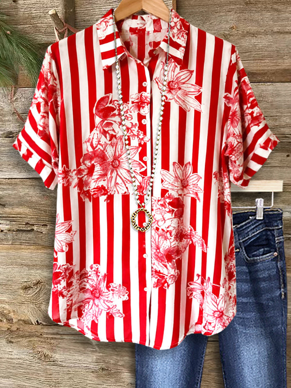 Liberty Bloom Stripe Shirt