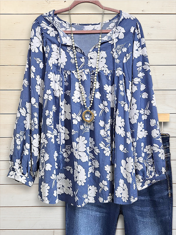 Bloom Grace V-Neck Blouse