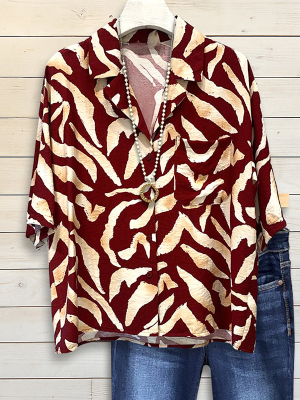 Safari Vibe Print Shirt