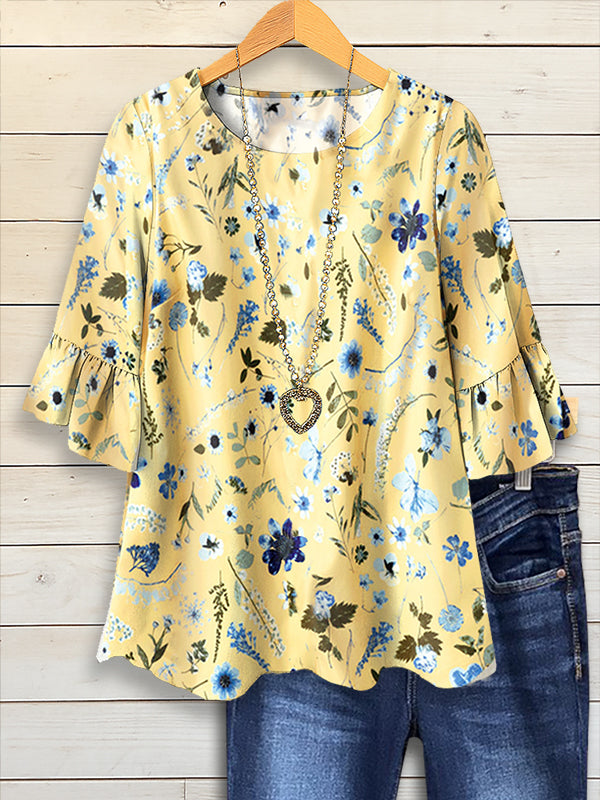 Meadowlight Ruffled Blouse