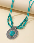 Southwestern Gem Pendant Necklace
